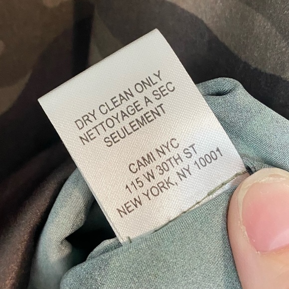 Cami NYC Racer Charmeuse Camo Tank Top - Picture 9 of 9